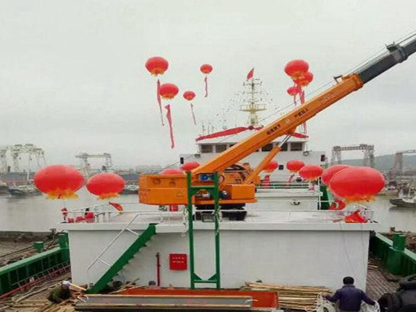 山東營口甲板起重機廠家甲板起重機5g遠程操控無人化